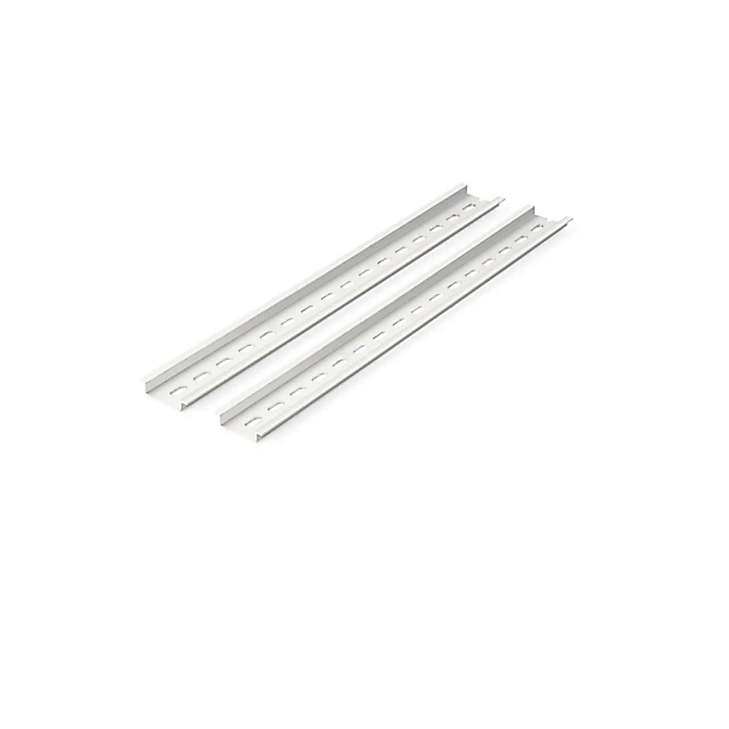 รางเทอร์มินอล รางปีกนก DIN RAIL อลูมิเนียม (ความยาว 1 เมตร) หนา 1.1 มม.