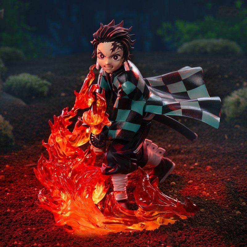 เวอร์ชั่นญี่ปุ่นพร้อมสต็อก SEGA Demon Slayer Infinite City Chapter Xross Link Kamado Tanjiro รูป