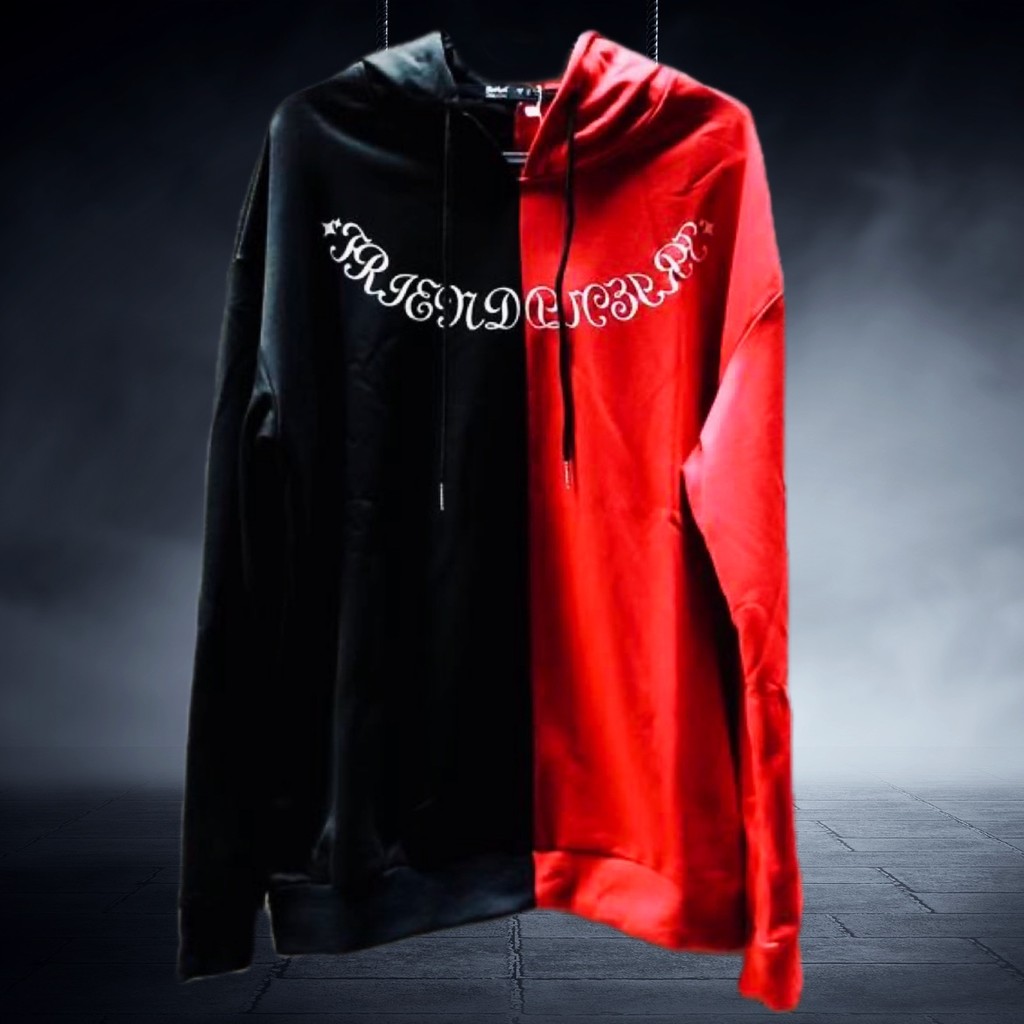 สวยอินเทรนด์ Dark Gothic Culture Funeral Rock Punk Street Asian Culture Unisex Mens Contrast Color M