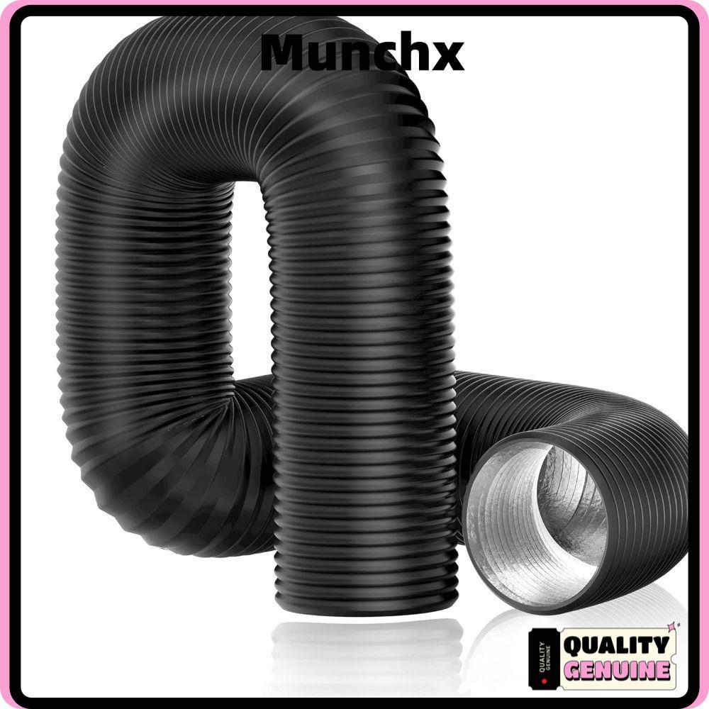 MUNCHX Air Ducting, 6/7 นิ้วฉนวนเครื่องเป่า Vent ท่อ, Professional Heavy-Duty อลูมิเนียมฟอยล์ท่อไอเสียห้องครัว