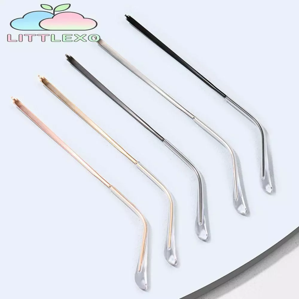 LITTLEX ขาเปลี่ยน, เครื่องมือซ่อมโลหะแว่นตา, ฝาครอบเท้าโปร่งใสคุณภาพสูง Anti-Slip อุปกรณ์เสริมแว่นตาแว่นตากันแดด