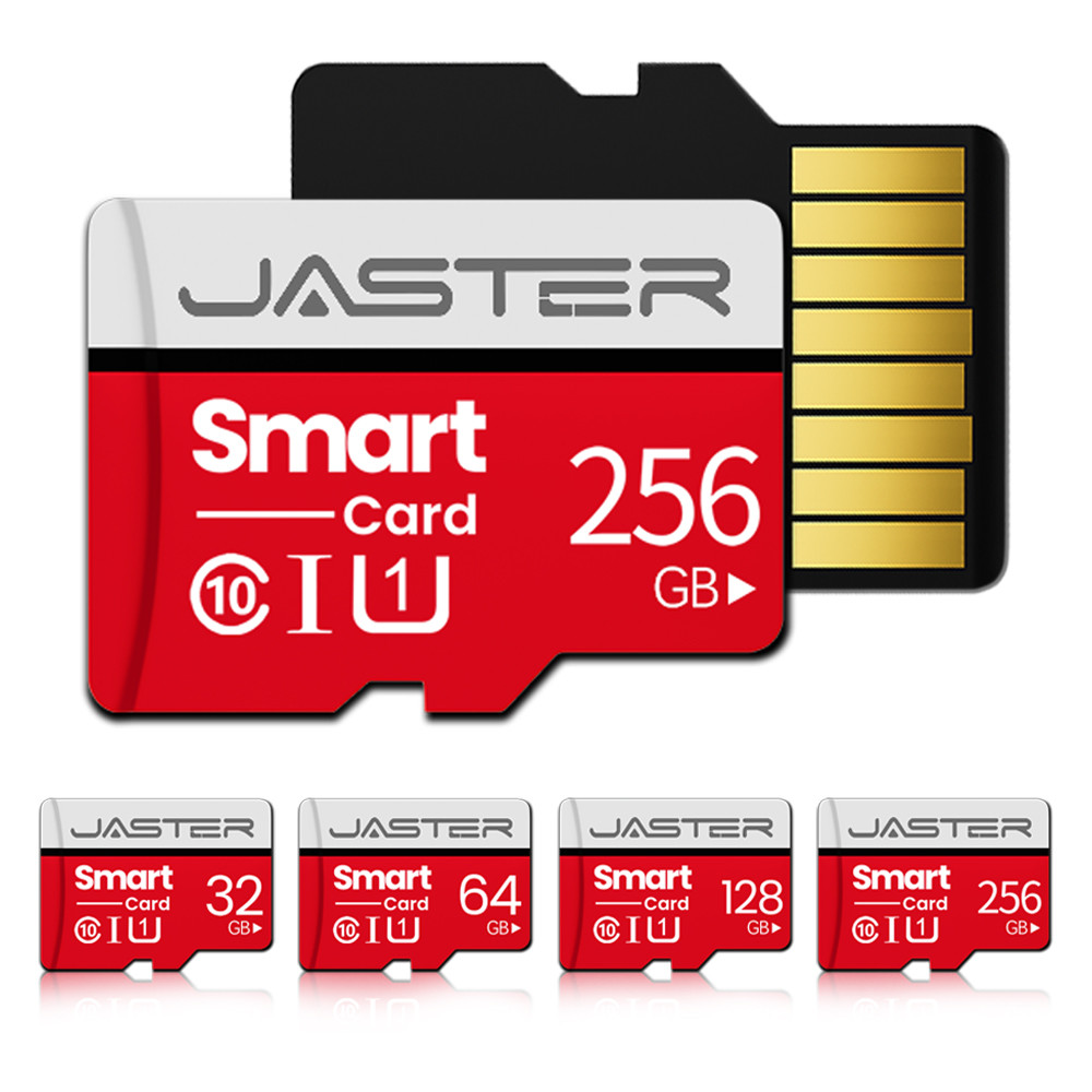 JASTER TF Card Micro Memory 64MB 128MB 256MB 512MB1GB 2GB 4GB 8GB 16GB 32GB 64GB มินิการ์ดความเร็วสูง A1 100mb