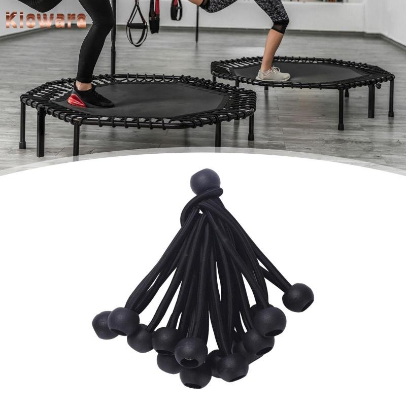 Kloware 36 ชิ้น Ball Bungee Cords อุปกรณ์เสริมการออกกำลังกายที่ยืดหยุ่นและน้ำหนักเบา
