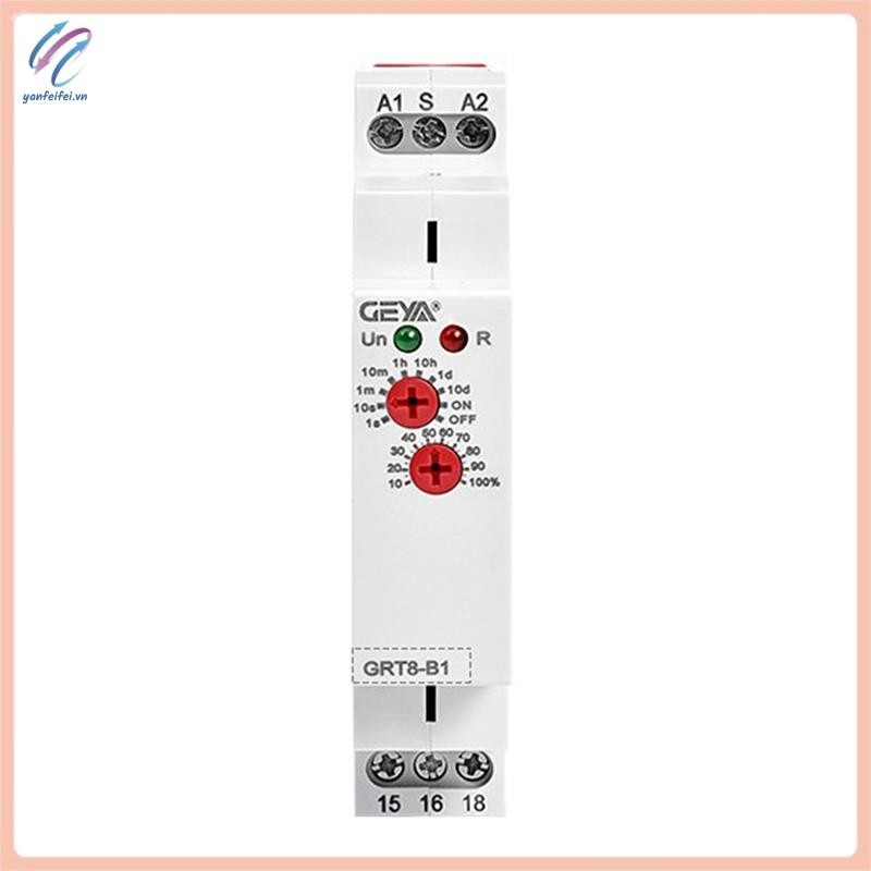 GRT8-B1 Off Delay Time Relay Timer รีเลย์อิเล็กทรอนิกส์ประเภท 16A, GRT8-B1