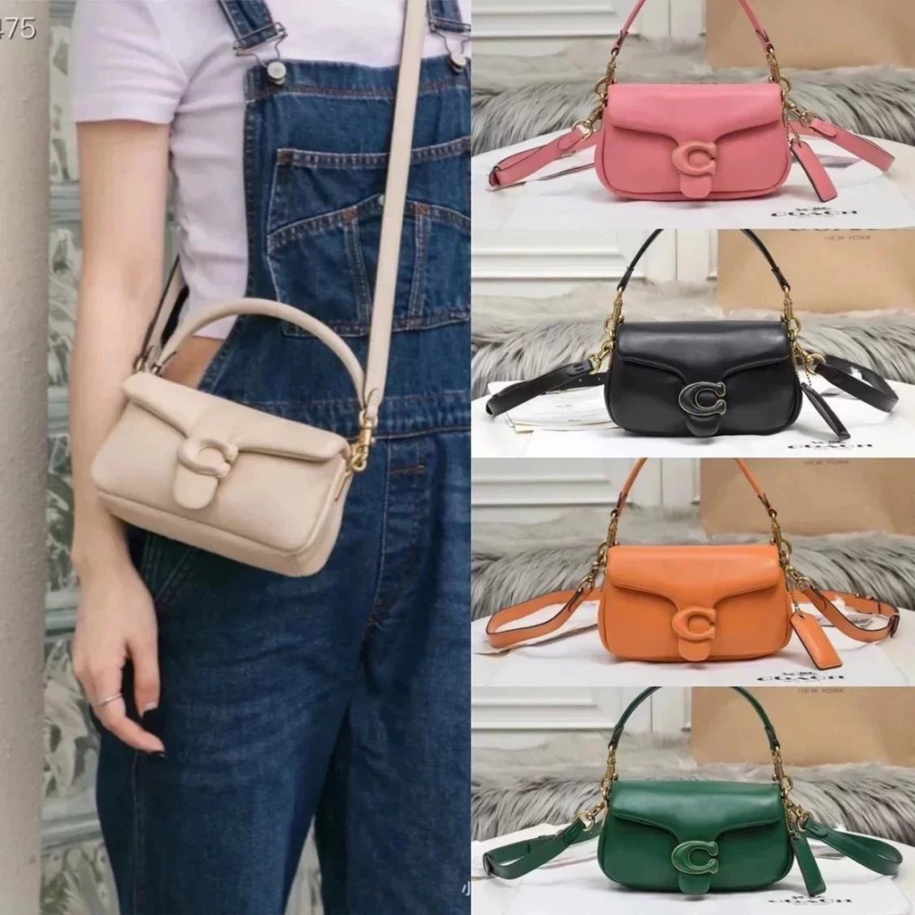 Coach PILLOW TABBY No. 18 Cloud Bag หนังแกะแท้ กระเป๋าสะพายและถือได้ C0772