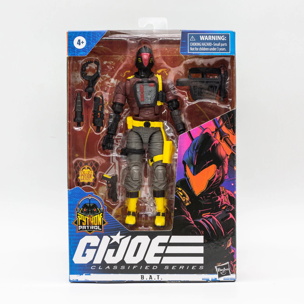 Hasbro Gijoe Gijoe Classified Series BAT Python Patrol ตุ๊กตาของขวัญของเล่นอะนิเมะรูป Action Figures