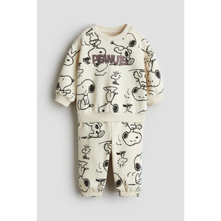 H&M(เอชแอนด์เอ็ม) ชุดเสื้อสเวตเตอร์พิมพ์ลาย 2 ชิ้น Infants 2-piece printed sweatshirt set 1295328_2