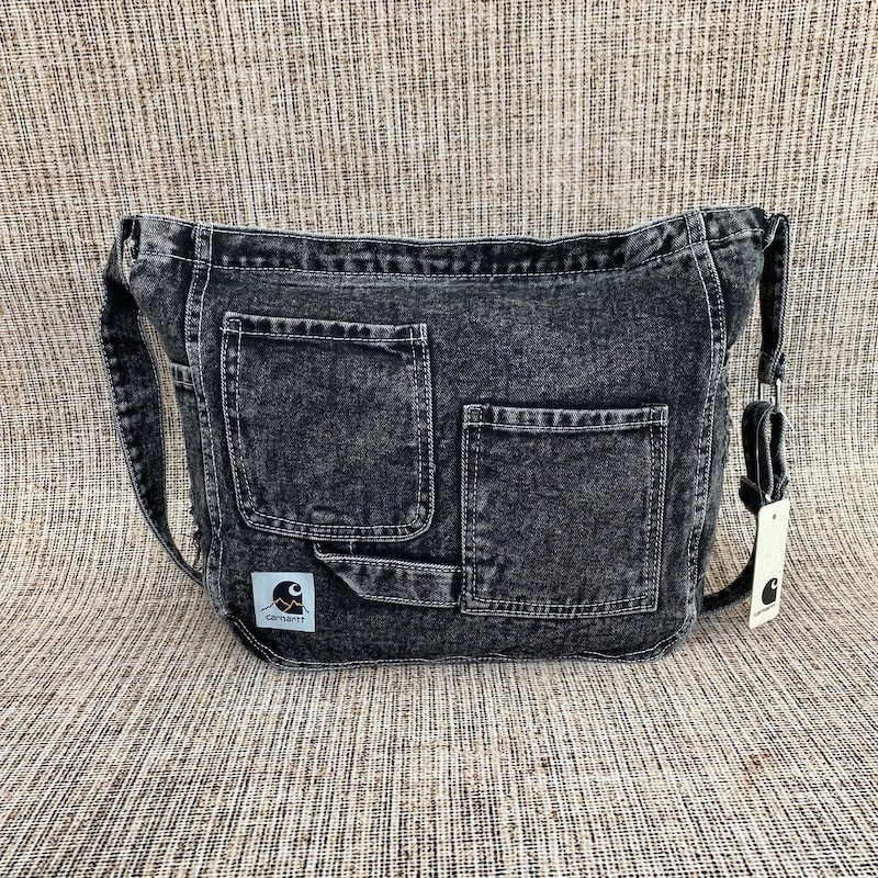 กระเป๋าสะพายไหล่ Messenger Bag Canvas Denim ความจุขนาดใหญ่สไตล์คลาสสิกช่องจัดเก็บทุกวันกลางแจ้ง All-Match - รูปที่ 7