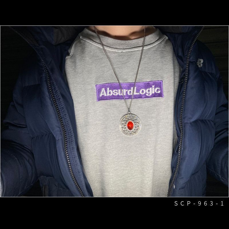 SCP963 Amulet Necklace Foundation สินค้าอะนิเมะสองมิติ Dr. Apocalypse Props อะนิเมะผู้ชายผู้หญิงจี้