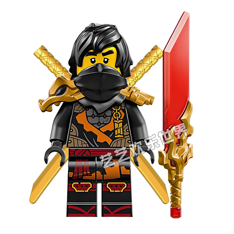 lego ninjago lego ปาร์ตี้ที่สามในประเทศ LE บล็อกตัวต่อสูง Minifigure Ninja Ninja Season 19 Dragon Ri