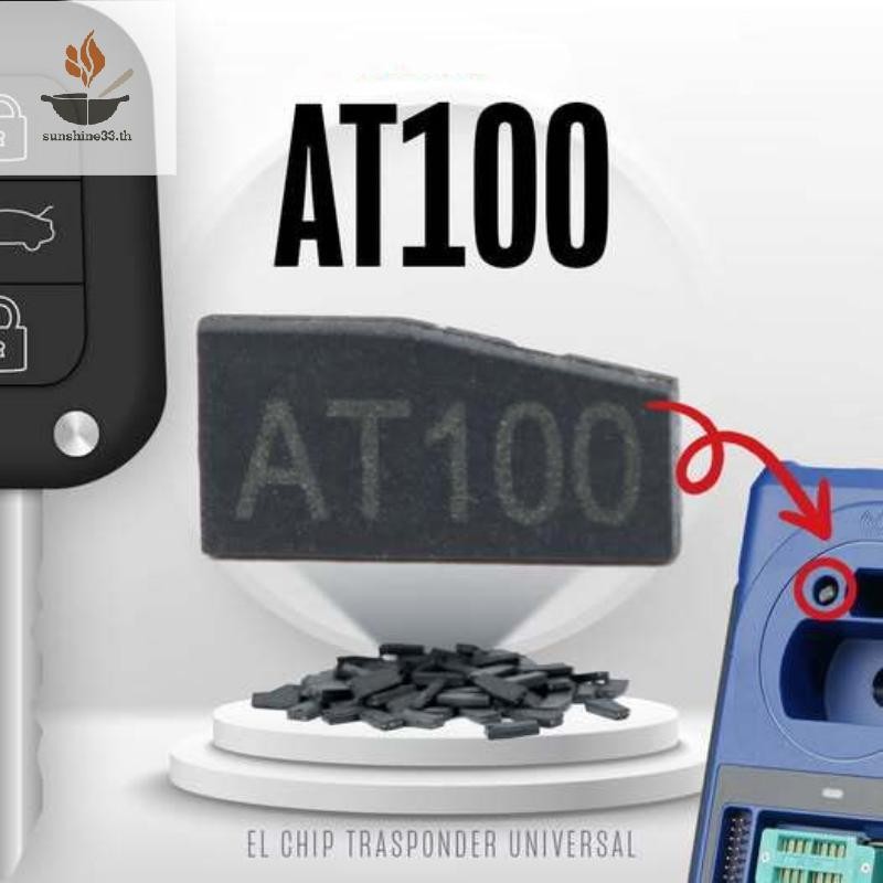 THSUN 1/5 ชิ้นยานพาหนะ Key Programming อุปกรณ์เสริม AT100 Universal Super Transponder ชิปสําหรับ XP2