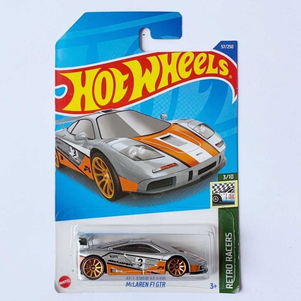 Hotwheels Hotwheels McLaren F1 GTR McLaren Silver