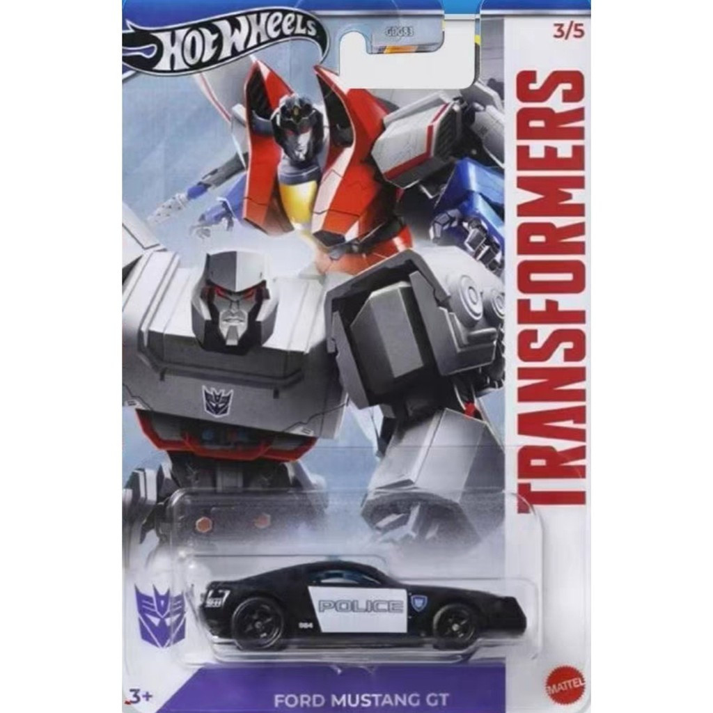 Hotwheels Hotwheels Hotwheels Hotwheels MUSTANG รถตํารวจ Transformers Red Spider Black MUSTANG GT/