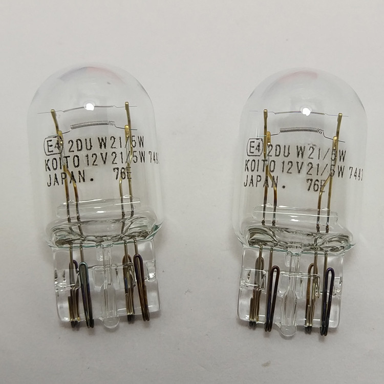 小 E4 W21/5W KOITO 12V 7443 JAPAN T20 90981-13044 เราเตอร์ดิสก์