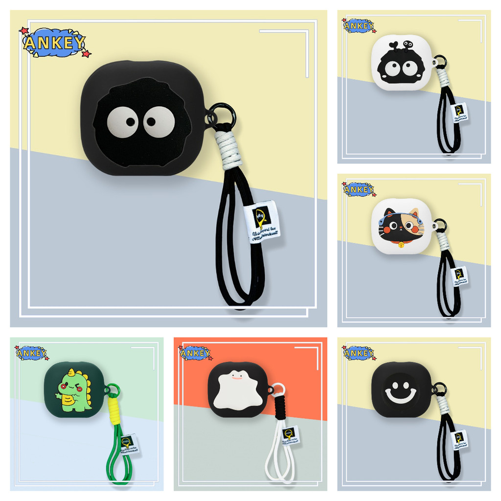 Case for JBL Wave Flex 2 /  Vibe Flex 2 Earphone Protective Cover Anti-fall Soft Silicone JBL Wave 300TWS Wireless Bluetooth Earbuds Carrying