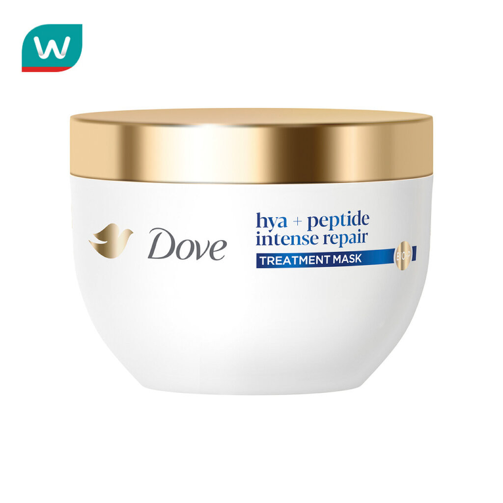 Dove โดฟ ทรีทเม้นท์ มาส์ก ไฮยา + เพปไทด์ อินเทนซ์ รีแพร์ ไบโอ-พี 265 กรัม