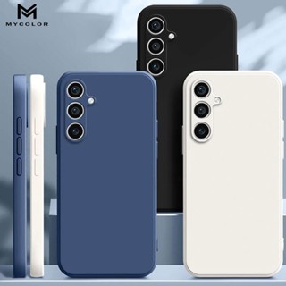 เคสซิลิโคน สีพื้น สำหรับ Samsung Galaxy A17 A07 5G A16 A06 A…