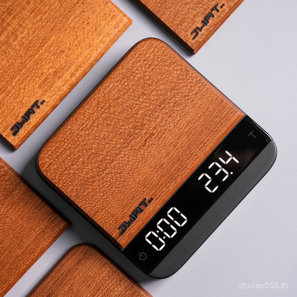 {Ready Stock} JHAT.. เสื่อไม้สําหรับ Acaia Lunar Tk/Black Walnut Electronic Scale แผ่นฉนวนกันความร้อ