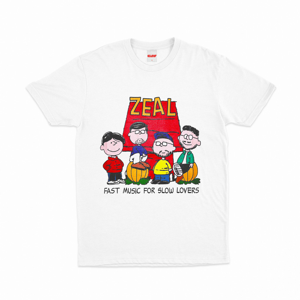 เสื้อยืด Zeal - เพลงเร็วสําหรับคนรักช้า