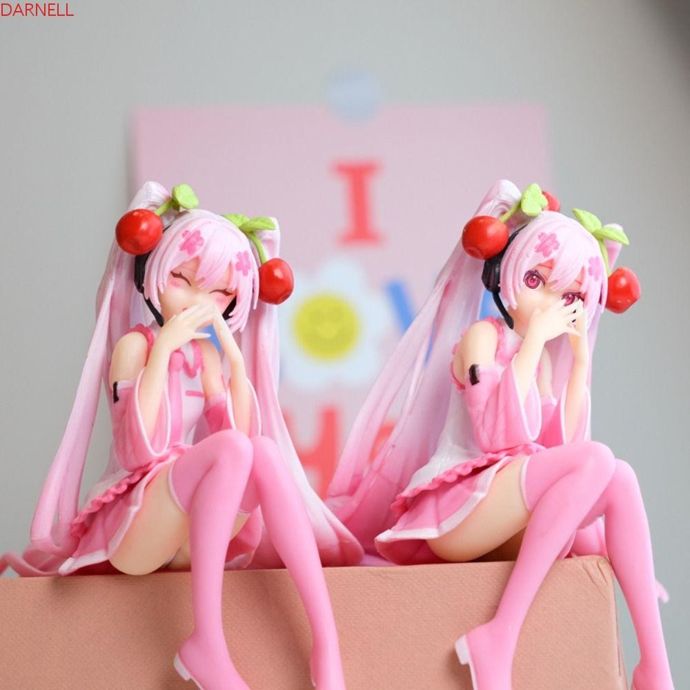 DARNELL ของเล่นฟิกเกอร์ Hatsune Miku, Kasugano Sora Wonderland Lillie Action Figure, Beauty Pink Kaw