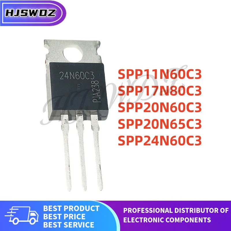 1-5PCS SPP20N65C3 SPP11N60C3 SPP24N60C3 SPP17N80C3 SPP20N60C3 20N65C3 11N60C3 24N80C3 20N60C3 ทรานซิ