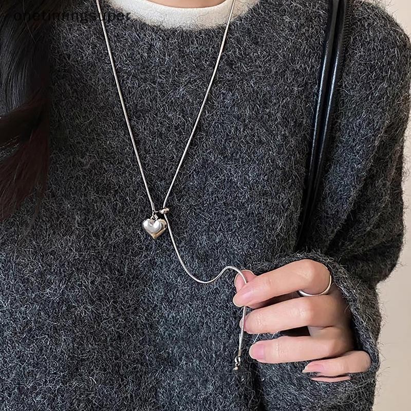 สร้อยคอมากфункционаลสำหรับผู้หญิง ปรับความยาวได้ เครื่องประดับหรูหรา OTP