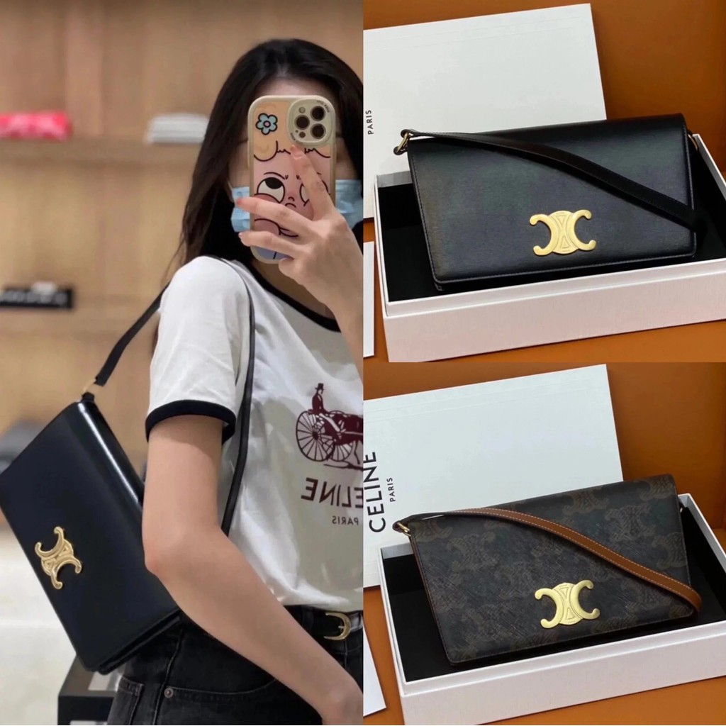 Celine Retro Clutch Shoulder Bag FF3I
