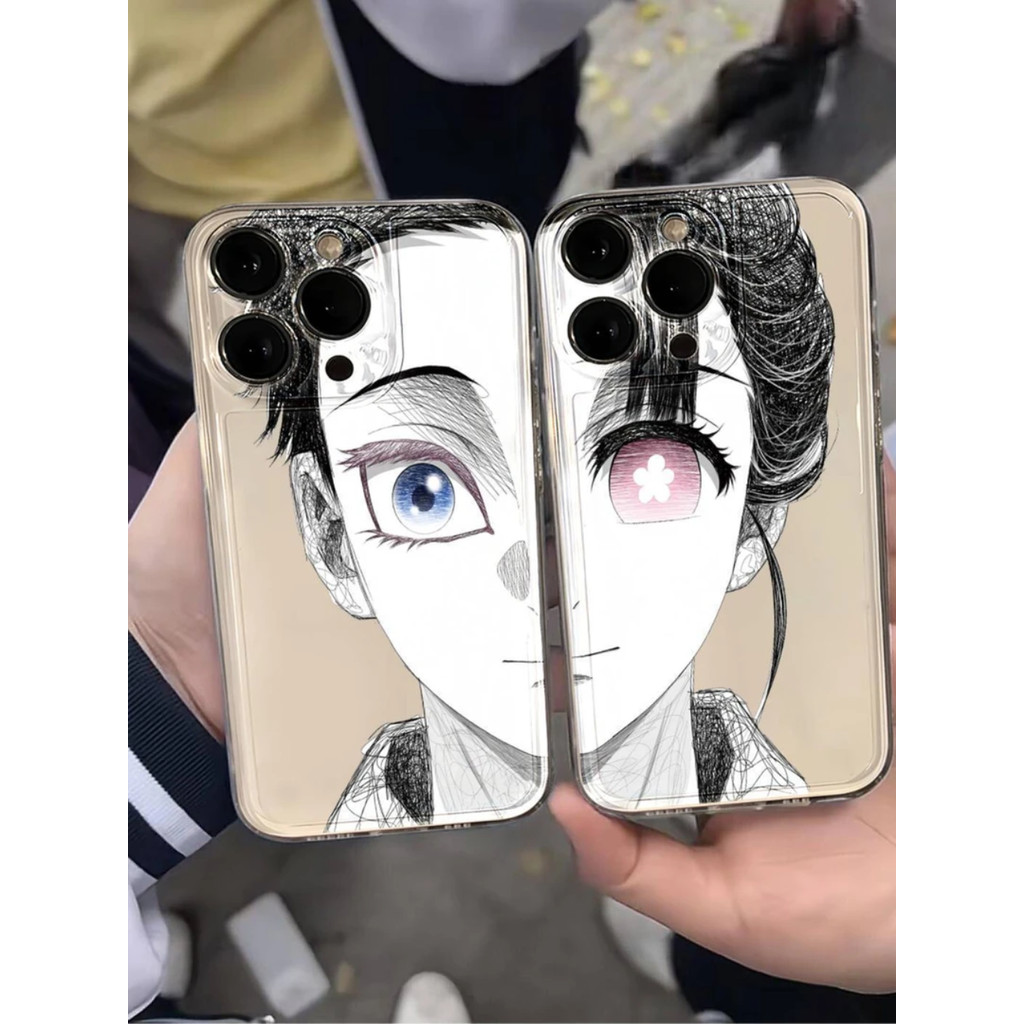 ดาบพิฆาตอสูร🎁ทนทาน เบาบาง ได้กับเคสโทรศัพท์Apple iPhone1716 15 14 13 12 11x xr xsmax78plusกันน้ำและทนต่อการตกLJHTKK71