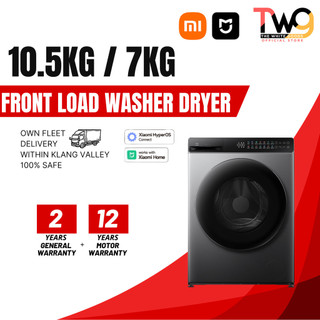 [FREE SHIPPING] Xiaomi Mijia Front Load Washer Dryer 10.5kg | steam washing / gentle drying / app control | WD105MJA10MY