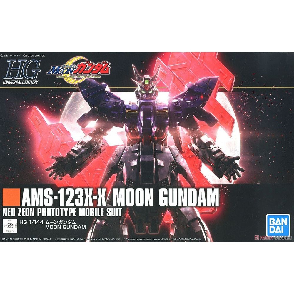 ((ส่วนลด) พร้อมส่ง Bandai HGUC 215 1/144 Moon Gundam Moon Gundam Moon Gundam Moon Gundam Model