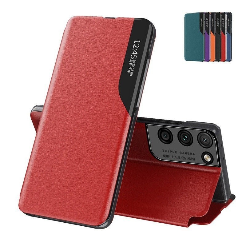 5G หนังแม่เหล็กเคสโทรศัพท์สมาร์ทดูปลอกสําหรับ Samsung Galaxy S25 FE/Edge/Ultra S24 FE/Ultra/Plus S25