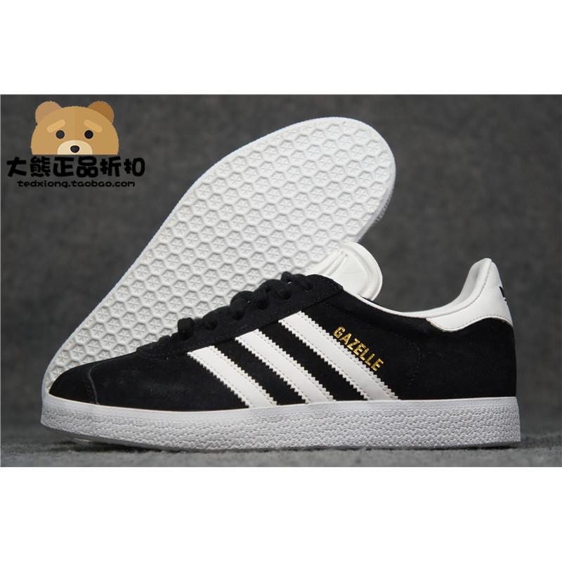 เคาน์เตอร์ของแท้ของแท้ Adi ADIDAS Clover GAZELLE Retro ผู้ชายผู้หญิงรองเท้าสบายๆรองเท้าผ้าใบ BB5476