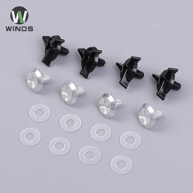 ODS 8 ชิ้น/เซ็ต Motocross หมวกอุปกรณ์เสริมสกรูสกรูพิเศษสําหรับ Off Roads หมวกกันน็อคอลูมิเนียมหมวกกั