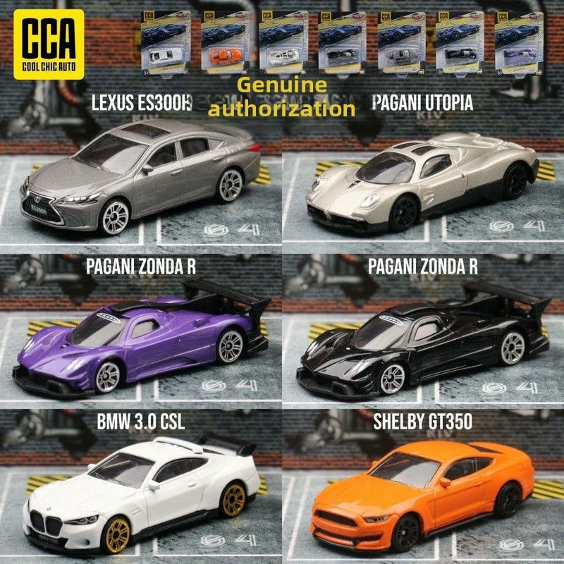 CCA ได้รับอนุญาต 1:64 ชุดรถโมเดลDiecast – Pagani Huayra La Monza, BMW M3 & Porsche 911 ของเล่นสะสมพร