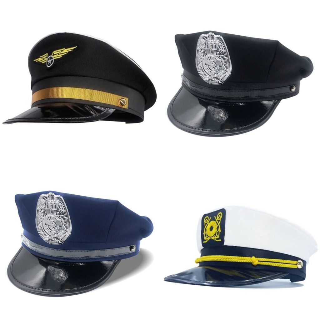 หมวกคอสเพลย์ตำรวจ หมวกชุดเครื่องแบบ FF79 หมวกตำรวจ ⚡เกรดพรีเมี่ยมแท้ 🚚ส่งไวจากไทย1-3วัน