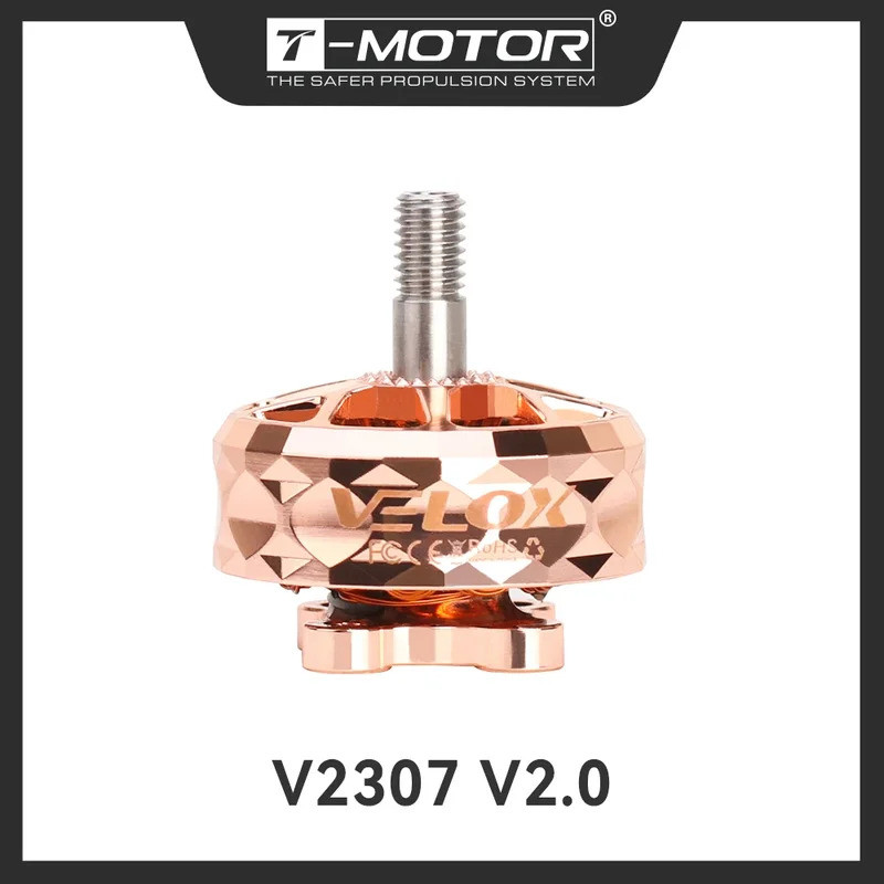 T-MOTOR V2307 V2 5"Freestyle Fpv Racing Drone Motor 4-6S KV1950/KV2550 มอเตอร์ไร้แปรงสําหรับ FPV Fre