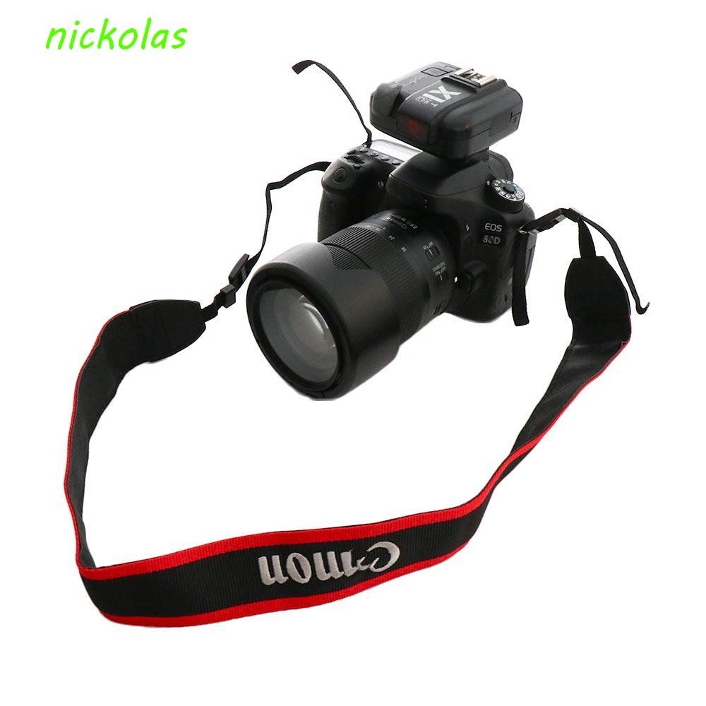 NICKOLAS กล้องคอเข็มขัดอุปกรณ์เสริมกล้อง SLR DSLR Digital IV DSLR เข็มขัด