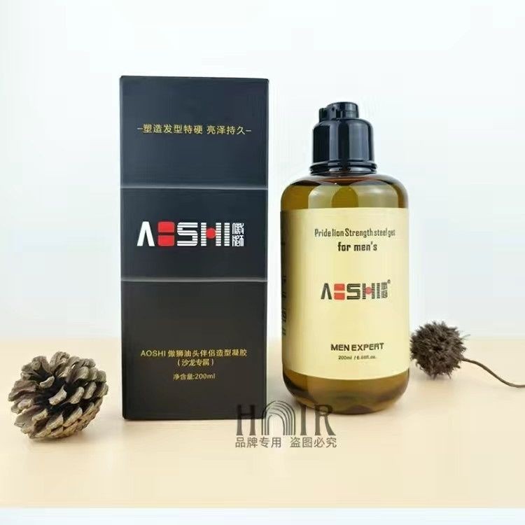remai#aoshi Aoshi Oil Head Companion Styling Gel Salon Exclusive Extra Firm Long-lasting Hold Moistu