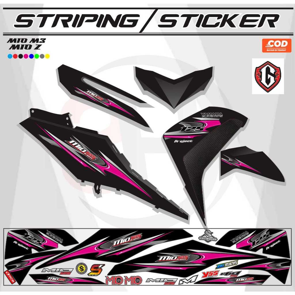STRIPING VARIATIONS YAMAHA MIO M3\MIOZ TER VARIANT NEWS LT66 /