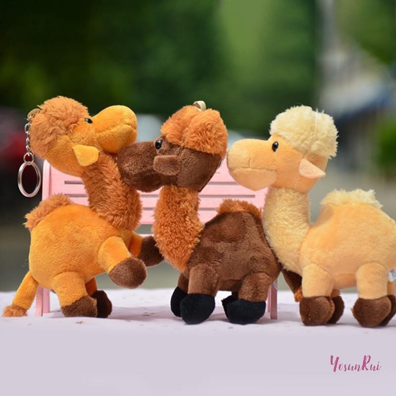ตุ๊กตาอูฐพวงกุญแจขนนุ่ม ของขวัญน่ารักสำหรับสาวๆ และเด็กๆ