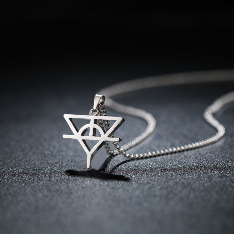 คําแนะนําอินเทรนด์แห่งชาติ Hua Chenyu สร้อยคอเดียวกัน HCY โลโก้ Mars คอนเสิร์ต ET ผู้ชายผู้หญิงแฟนสน