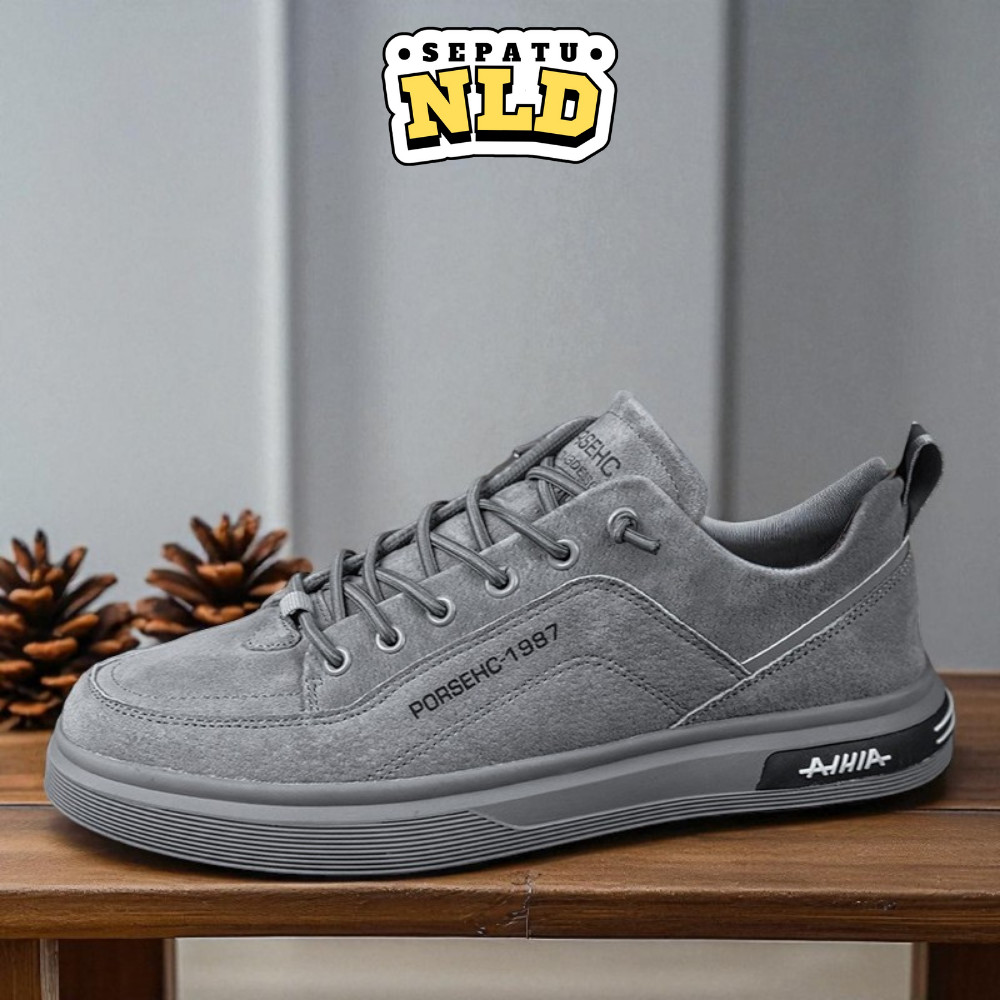 NLD ส065 ผู้ชายรองเท้าทํางานวิทยาลัยรองเท้าสปอร์ตรองเท้าลําลองเย็นสําหรับผู้ชาย