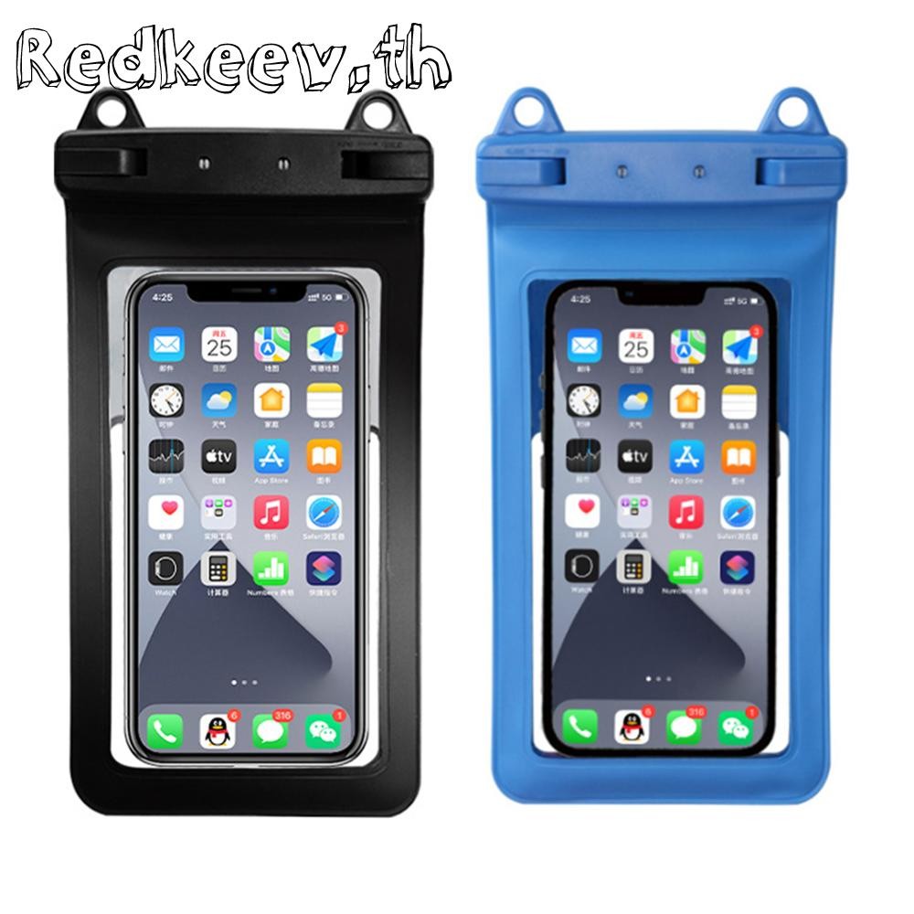 พีวีซีโทรศัพท์มือถือ คoque ปกแขวนกันน้ําว่ายน้ําเคสโทรศัพท์พร้อมเชือกเส้นเล็กแบบพกพาสัมผัสอุปนัยหมุน