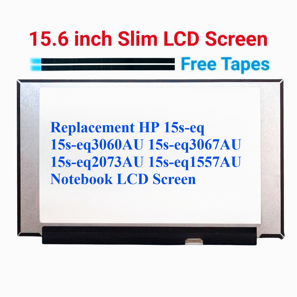 เปลี่ยน HP 15s-eq 15s-eq3060AU 15s-eq3067AU 15s-eq2073AU 15s-eq1557AU หน้าจอ LCD โน้ตบุ๊ค
