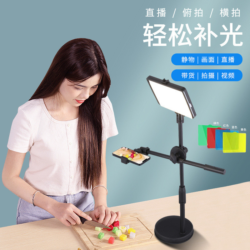 ไฟวงแหวนเซลฟี่แบบพกพาสําหรับ Youtube Live Streaming Studio Video LED หรี่แสงได้ไฟถ่ายภาพพร้อมสาย USB