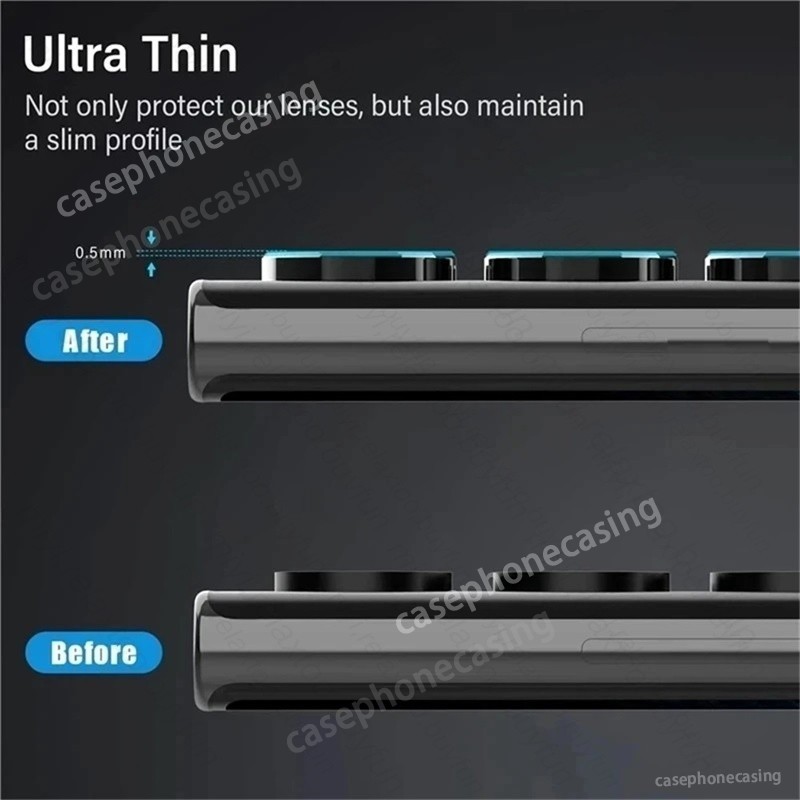 ตัวป้องกันกล้องสําหรับ Redmi K90 Pro Max K90ProMax 5G 2025 กรณี 3D ฝาครอบโค้งกระจกนิรภัย Matel แหวนกล้องเลนส์ป้องกันฟิล์ม - รูปที่ 4