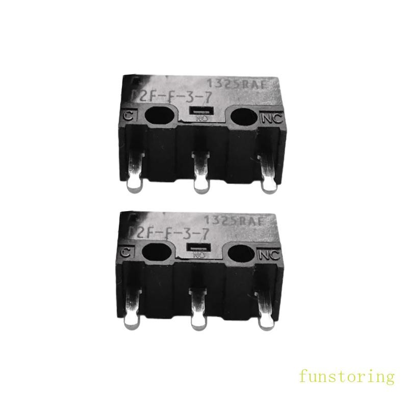 FUN ที่แม่นยําวิศวกร D2F-F-3-7 เมาส์เปลี่ยน Microswitch 0 74N Force Rating สําหรับ Heavy Usage Scena