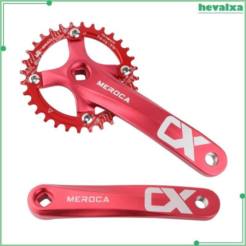 ข้อเหวี่ยงอลูมิเนียมสำหรับภูเขาและถนน DL6L ขนาดเส้นผ่าศูนย์กลาง 170 มม.