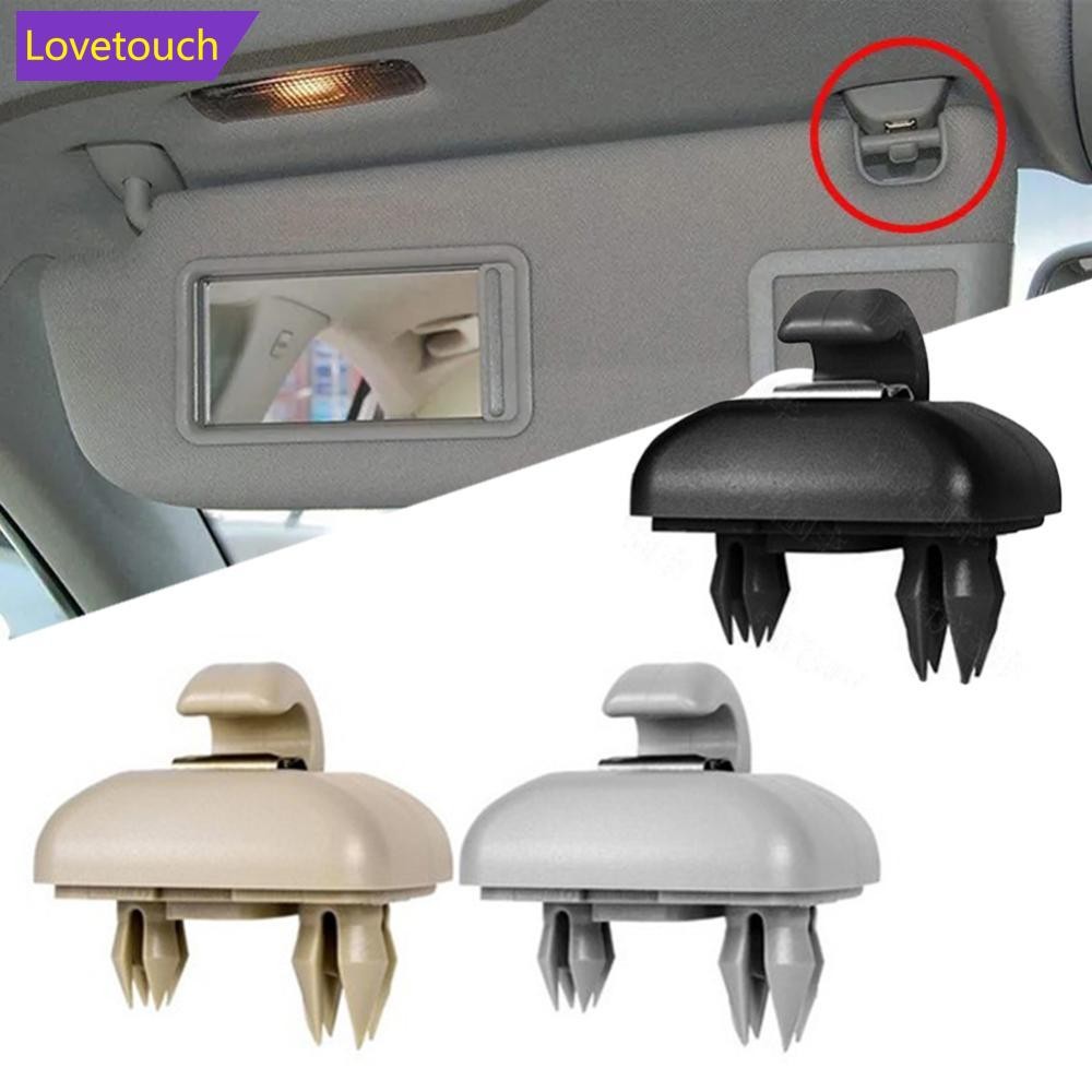 LOVETOUCH 1 PC ภายในรถ Sun Visor คลิปผู้ถือ Hook Bracket แขวนสําหรับ Audi A1 A3 A4 A5 Q3 Q5 S3 S4 S5