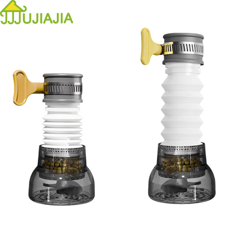 JUJIAJIA ก๊อกน้ําห้องครัวส่วนขยายกรอง splash proof หัวฉีดเครื่องกรองน้ําในครัวเรือนน้ําประปา universal purification showerhead